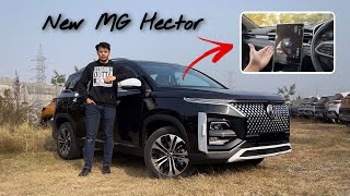 New 2023 MG Hector Facelift First Impressions  Now With Even More Tech 🔥 [upl. by Aliemaj426]