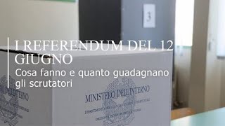 Il referendum del 12 giugno 2022 e le elezioni di 1000 sindaci ecco tutto quello che c’è da [upl. by Chevy578]