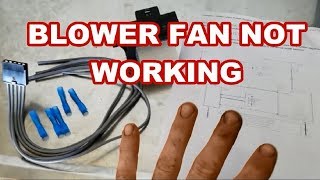 0612 Ford Fusion BLOWER DOESNT WORK EASY FIX fan resistor pigtail [upl. by Catherin]