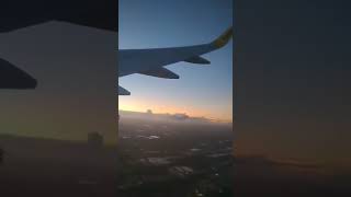 Breathtaking Window View on Spirit Airlines  Flight to Orlando FL Part 1 [upl. by Milo]