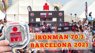 Ironman 703 Barcelona 2021 in Calella [upl. by Inaffets825]