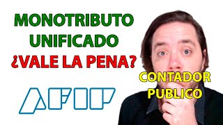 MONOTRIBUTO UNIFICADO AFIP 2022 QUE ES 💰 Monotributo Unificado Argentina Monotributo Unificado Bs As [upl. by Virgina338]