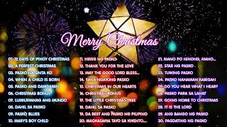 Traditional Tagalog Christmas Songs🎅Paskong Pinoy Collection 🎄🎁12 Days Of Pinoy Christmas [upl. by Ardle]