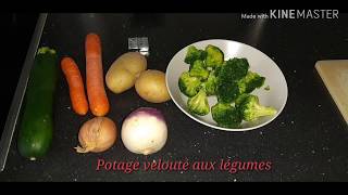 RECETTES   Potage velouté aux légumes dhiverRecette rapide maman pressée [upl. by Ltney]