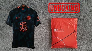 202122 Chelsea third shirt Unboxing amp Review [upl. by Rabi730]