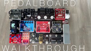 2020  Pedalboard  Setup  Walkthrough  Demo  Update [upl. by Yelsnik]