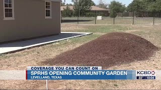 South Plains Rural Health Services opening community garden in Levelland [upl. by Wershba571]