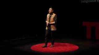 Indigenous Realities of a Bush Métis  Blake Desjarlais  TEDxUAlberta [upl. by Ynhoj]