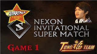 YaphetS DebutTongFu3 Vs StarTale  Game 1 Nexon Invitational Super Match [upl. by Cressy]