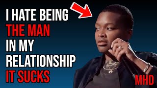 Lesbian Butch Comedian Explains Why It SUCKS Being The “Man” In Relationships and Life In General [upl. by Brinn]