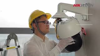 How to Install a Hikvision 8 inch PTZ Camera [upl. by Schilling97]