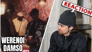 WERENOI FT DAMSO  PYRAMIDE FRENCH REACTION👀🇫🇷 [upl. by Amena850]