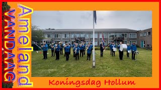 Koningsdag  Hollum Ameland 27 april 2024 [upl. by Herodias]