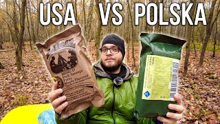 Polska vs Amerykańska Racja Żywnościowa  TEST [upl. by Reich]