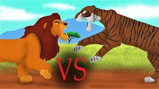 scar vs mufasa vs shere khan part 3 final [upl. by Glialentn]