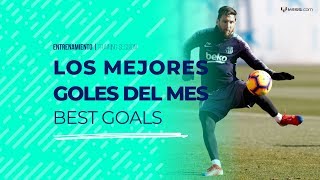 Los mejores goles de Messi en el mes de diciembre [upl. by Mclyman]