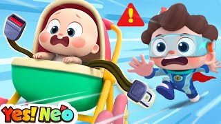 Lets Buckle Up Baby  Seatbelt Safety Song  Nursery Rhymes amp Kids Songs  Yes Neo [upl. by Lorilyn]