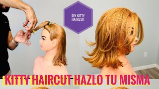 Kitty Haircut Hazlo Tu Misma  DIY KITTY HAIRCUT [upl. by Firooc807]