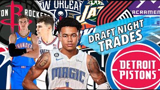 POTENTIAL 2024 NBA DRAFT NIGHT TRADES  These Potential NBA Trades Could Shake Up NBA Mock Drafts [upl. by Hgeilyak]