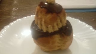 Comment faire des religieuses au chocolat RECETTE [upl. by Aisatsan]