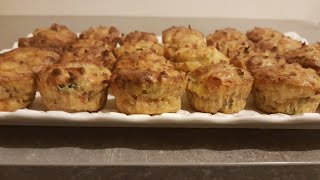 Muffins salés au thon surimi et tomate séchée [upl. by Adihaj900]