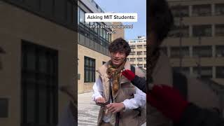 Asking MIT Students Which Colleges Rejected You [upl. by Kcirreg]