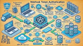 Webhook Token Authentication in Kubernetes Simplified Guide with Diagrams [upl. by Enylekcaj]