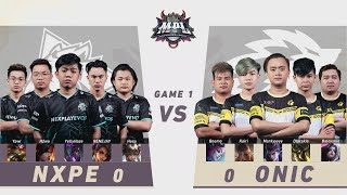 MPLPH S8 PO D2 NXPE VS ONIC Game 1 [upl. by Aneg101]