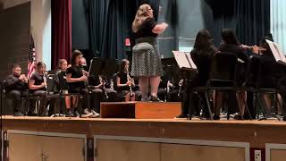 Kreps Middle School Winter Concert Concert Band [upl. by Atirhs]