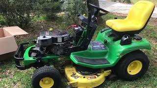 Putting Your John Deere Hood to the Test How Tough is it [upl. by Accem]