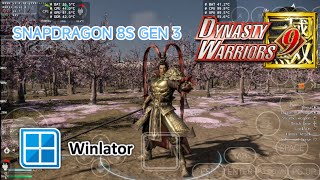 Dynasty warriors 9  Winlator 80 Amod  Redmi Turbo 3 Snapdragon 8s gen3 [upl. by Lianne]