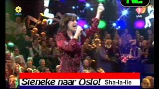 sieneke  ik ben verliefd Sha la lie   clip  Eurovision Netherlands  no limit  nolimit [upl. by Hymie]