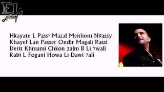 Reda Taliani 2013 Va Bene Babini Paroles Lyrics HD [upl. by Acinorehs]