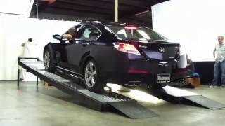 Acura TL SHAWD Traction Test [upl. by Voe]