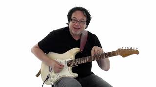 The quotCAGEDquot System Explained  JamPlay Blues Guitar Lesson [upl. by Aihsele]