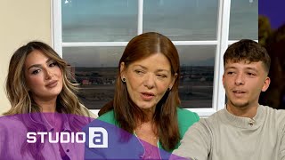 Studio A me Adelina Hasanin  12092023 ATV [upl. by Ikiv316]