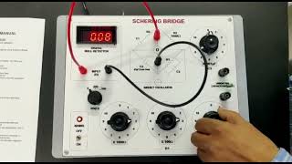 AE 652B Measurement of Capacitance using Schering Bridge [upl. by Spears]