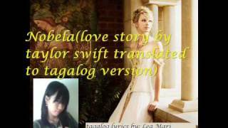 Love story tagalog version NOBELA [upl. by Bonn]