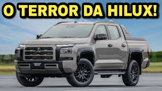 DIGA ADEUS A HILUX NOVA L200 TRITON 2024 É UM ESPETÁCULO [upl. by Niela]