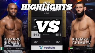 UFC 294 Chimaev vs Usman  Highlights [upl. by Calley]