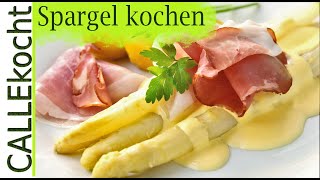 Spargel kochen Einfach lecker und traditionell Das Rezept [upl. by Weiner310]