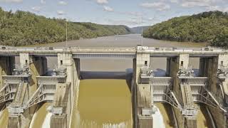 Warragamba Dam spilling  March 2021 [upl. by Corley762]