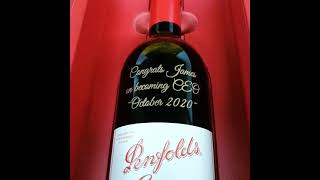 Personalised Penfolds Grange [upl. by Petula]