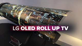 LG OLED TV rolls up like a piece of paper [upl. by Butch]