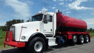 2011 Kenworth T800 4200 gallon Pumping Vacuum Tank Frac Truck For Sale by CarCo [upl. by Amora574]