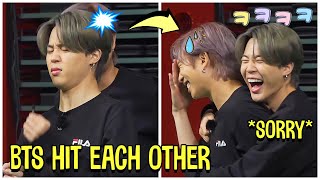 BTS Hitting Each Other Funny Moments [upl. by Aylad207]