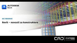 Autodesk AEC Revit – Novosti Za Konstruktere  Snimka webinara [upl. by Ellevel]