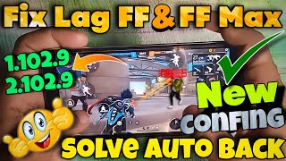 Lag Fix Free Fire  Free Fire Config File [upl. by Swisher]