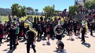 San Diego State Aztecs Football  Home Opener  Snap Dragon  Warrior Walk  SDSU vs OHIO  082623 [upl. by Aurelie95]