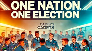 Powering Democracy Cadets Clash on One Nation One Election Part  2 [upl. by Eel]